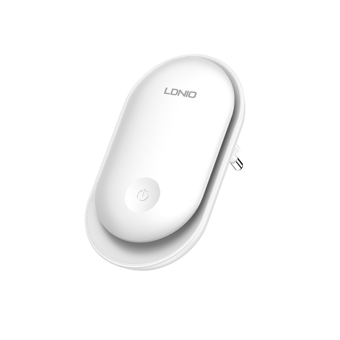 Ночной светильник, LDNIO, 100-240в, 50-60Гц, 3500к, Белый