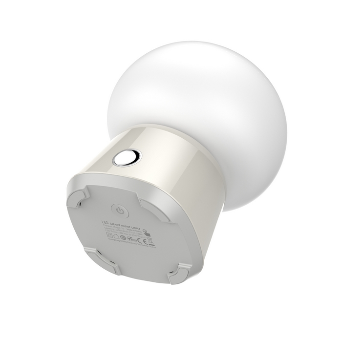 Ночной светильник, LDNIO, 100-240в, 50-60Гц, 3 Вт, RGB, Белый