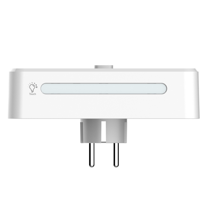 Outlet extender, LDNIO, 2500 W, USB-A + USB-C, 20w, Plastic, White