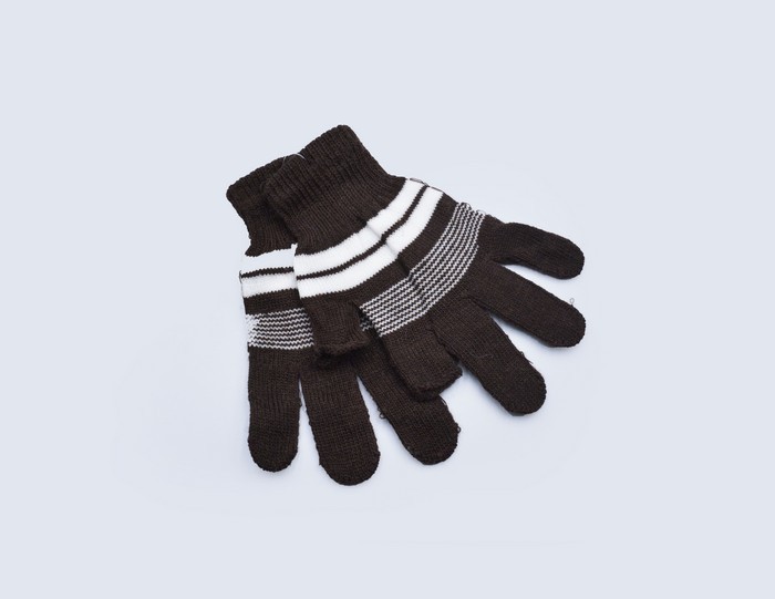 Winter gloves, GS, For Kids, Cotton with additives, Various Colors