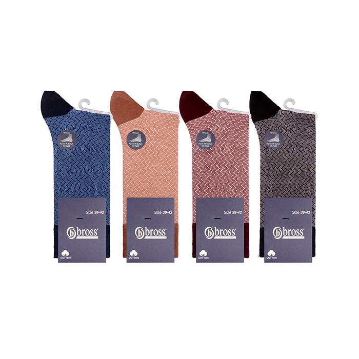 Sosete barbati, BROSS, Medii, 39-42, Bumbac, Diverse Culori