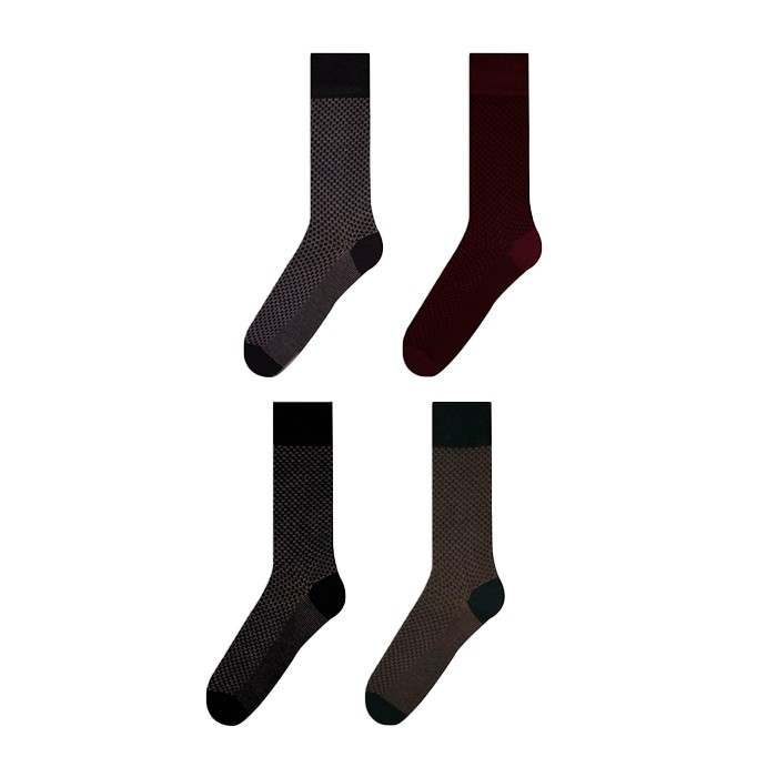 Sosete barbati, BROSS, Medii, 39-42, Bumbac, Diverse Culori