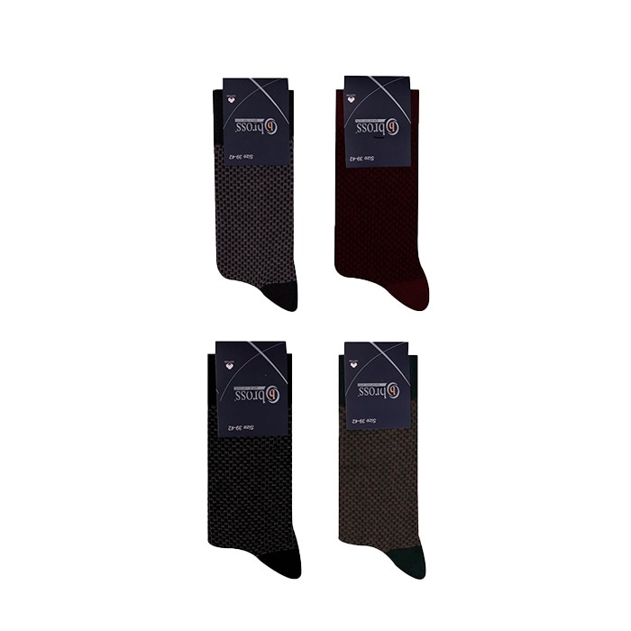 Sosete barbati, BROSS, Medii, 39-42, Bumbac, Diverse Culori