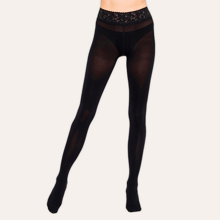 Dresuri dame, GIULIA, Impresso, 100 DEN, 4-L, Negru, 90%Poliamid/10%Elastan