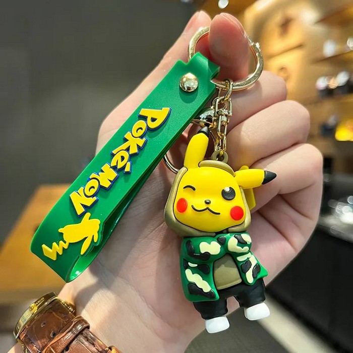 Breloc, GS, Pikachu, In Asortiment, Cauciuc, Diverse Culori