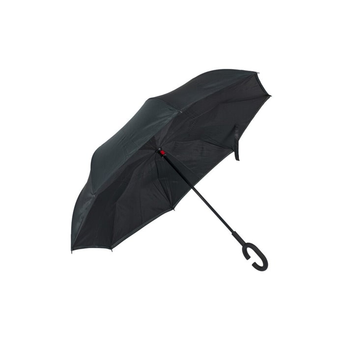 Umbrella, REAL STAR, 60cm, 8 spokes, With mechanism, Waterproof, Metal, Black