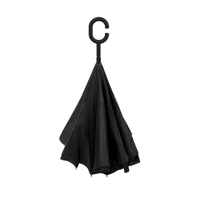 Umbrella, REAL STAR, 60cm, 8 spokes, With mechanism, Waterproof, Metal, Black