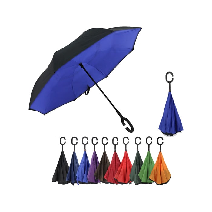 Umbrella, REAL STAR, 60cm, 8 spokes, With mechanism, Waterproof, Metal, Black/Pink