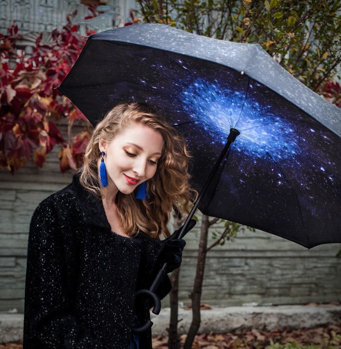 Umbrella, REAL STAR, 60cm, 8 spokes, With mechanism, Waterproof, Metal, Multicolour