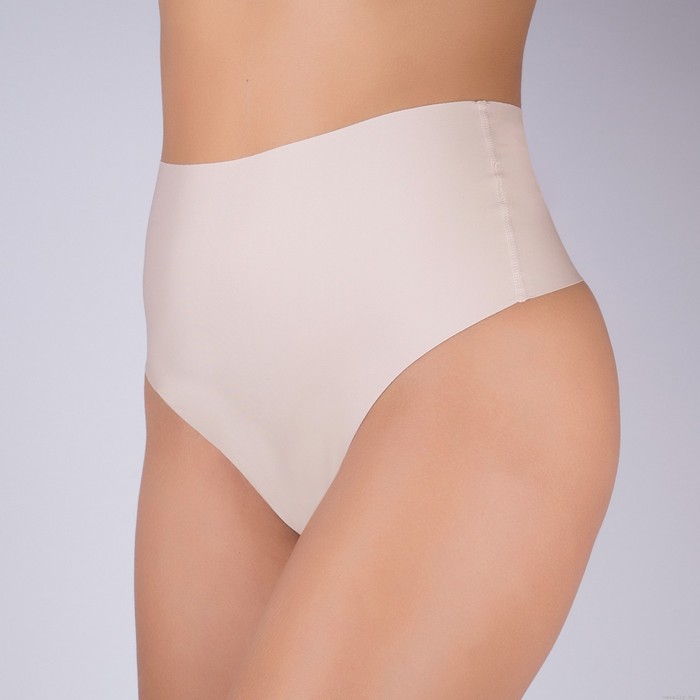 Ladies' underwear, VERALLY, Thong, XL, 67%PO/27%Elastane/6%Cotton, Powder pink, 106 cm