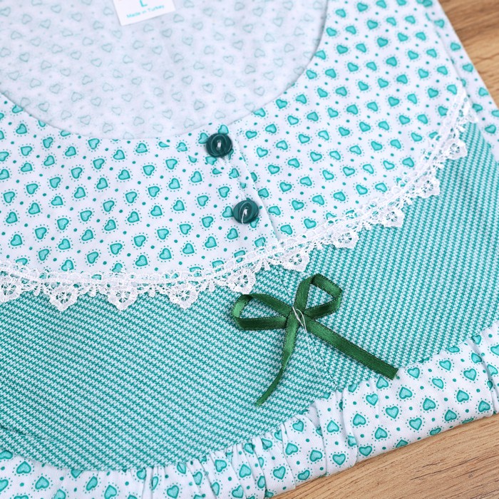 Nightgown, MISS CLARA, L, Long, Cotton, Various Colors