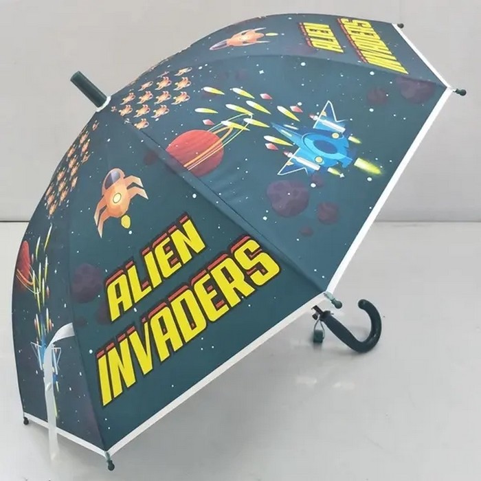 Umbrella, REAL STAR, 50cm, 8 spokes, Manual, POE, Metal/Plastic, Various Colors