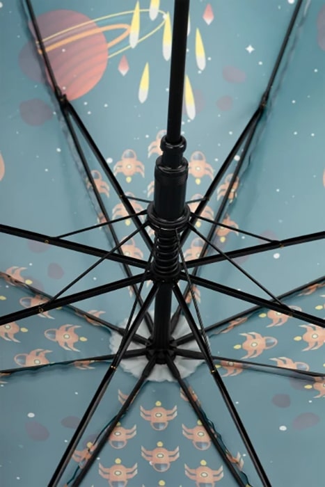 Umbrella, REAL STAR, 50cm, 8 spokes, Manual, POE, Metal/Plastic, Various Colors