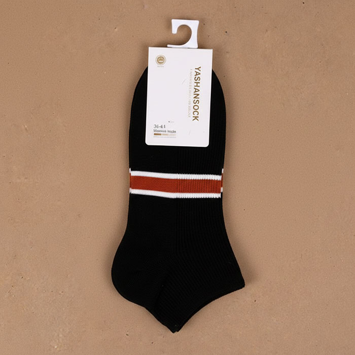 Women's socks, YASHANSOCKS, Low cut, 36-41, Cotton with additives, 80% Cotton / 15% Polyester / 5% Spandex, Various Colors