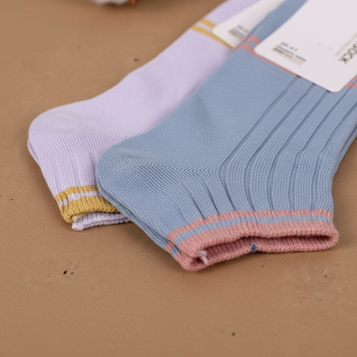 Женские носки, YASHANSOCKS, Короткие, 36-41, Хлопок с добавками, 80% Хлопок / 15% Полиэстер / 5% Спандекс, Различные Цвета