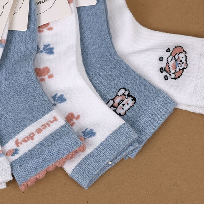 Children's socks, GOLDENBEAR, Quarter, 5-8 years, Cotton with additives, 70%Cotton / 30%Polyester, Various Colors