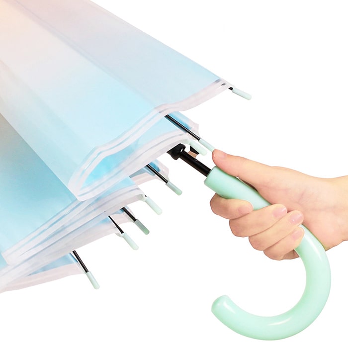 Umbrella, REAL STAR, 53.5 cm, 8 spokes, With mechanism, Waterproof, Metal/ Plastic, Various Colors