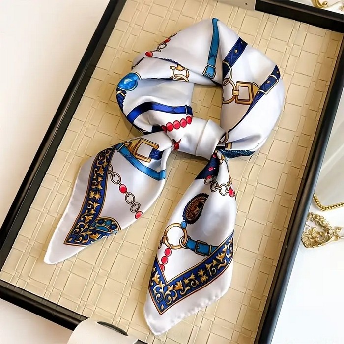 Scarf, GS, 70x70cm, Polyester, Various Colors