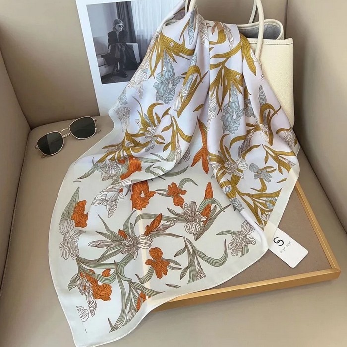 Scarf, GS, 70x70cm, Polyester, Various Colors