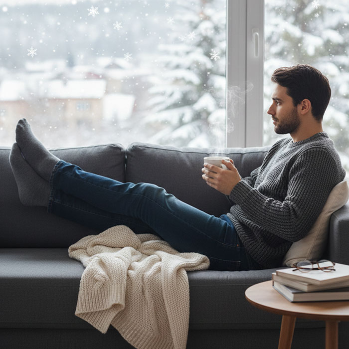 Sosete barbati, PRO-CORAP, Lungi, 41-44, Modal, Diverse Culori