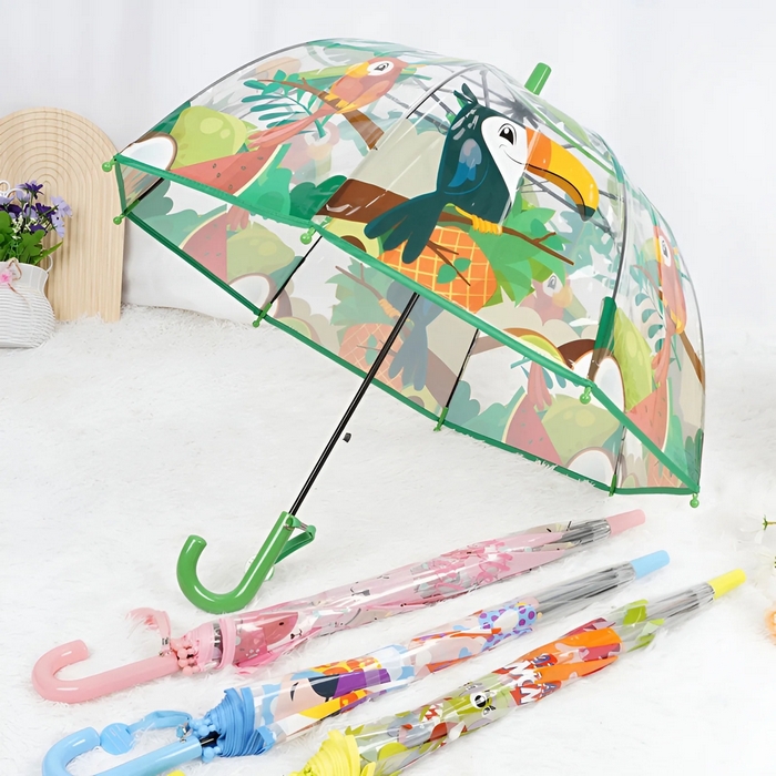 Umbrela, REAL STAR, 50 cm, 8 spițe, Manual, Metal/Plastic, Metal/ Plastic, Diverse Culori