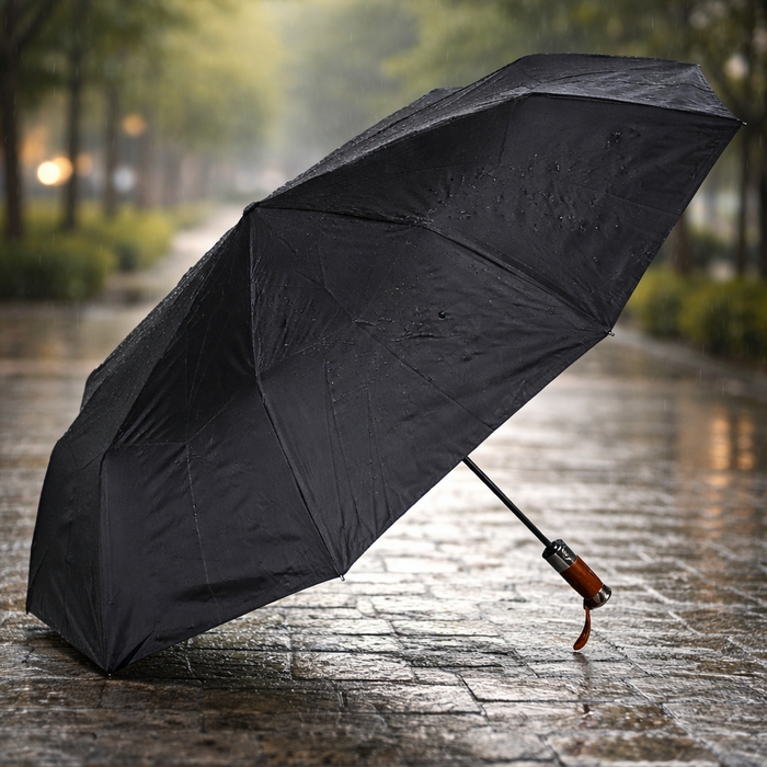 Umbrella, REAL STAR, 60 cm, 10 spokes, Manual, Waterproof, Metal/ Plastic, Various Colors