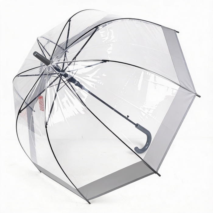 Umbrella, REAL STAR, 60 cm, 8 spokes, With mechanism, Waterproof, Metal/ Plastic, Various Colors