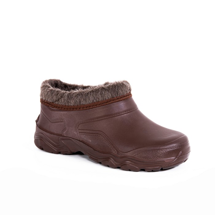 Women's rubber shoes, PAYAS, 38-41, Brown, EVA, Textile, EVA Sole, Galoshes, For Women