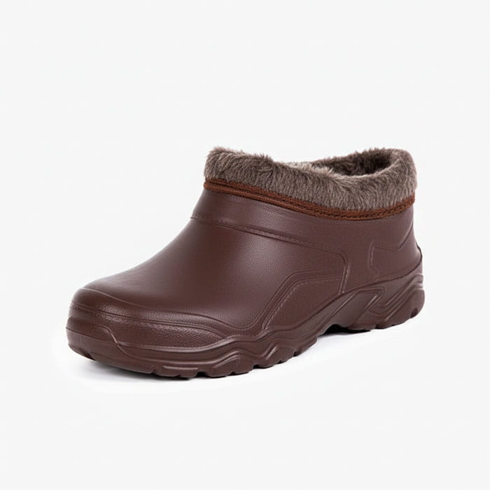 Women's rubber shoes, PAYAS, 38-41, Brown, EVA, Textile, EVA Sole, Galoshes, For Women
