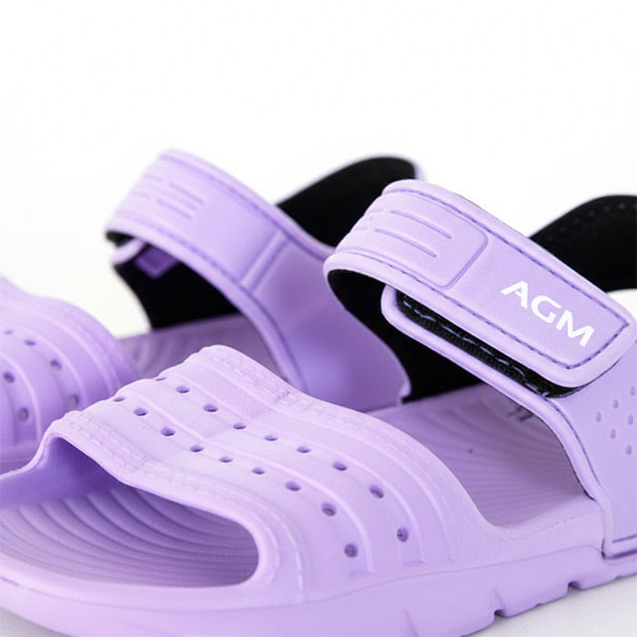 Sandale copii, GS, 30-35, Violet, Cauciuc ecologic, Talpa Cauciucata, Velcro, Sandale, Pentru Copii