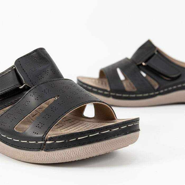 Women's flip flops, RIMA&JOUDI, For Women, 37-41, Black, Flip-flops, For Women