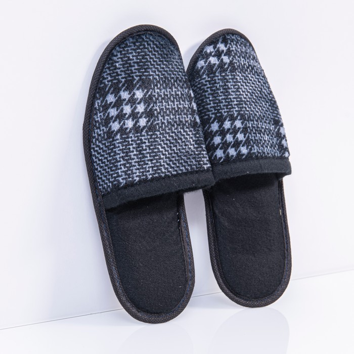 Papuci de camera barbati, POLTAN, 41-45, Diverse Culori, Textil/Poliuretan, Talpa PVC, Papuci de casa, Pentru Barbati