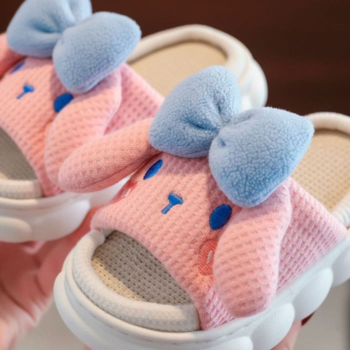 Ciupici de cameră femei, GS, 36-41, Diverse Culori, Textil, Talpa Cauciucata, Papuci de casa, Pentru Femei