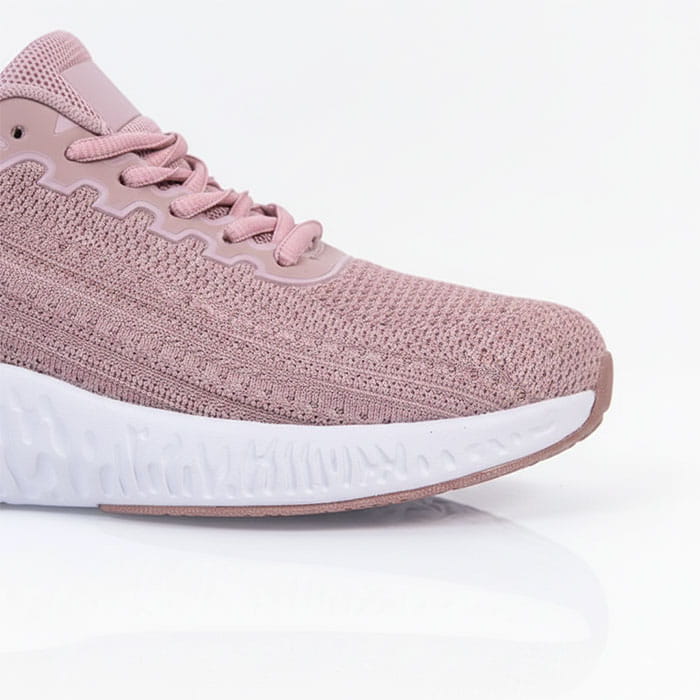 Women's sports shoes, GS, 36-41, Powder pink, Synthetic fibers, Rubber Sole, Sneakers, For Women