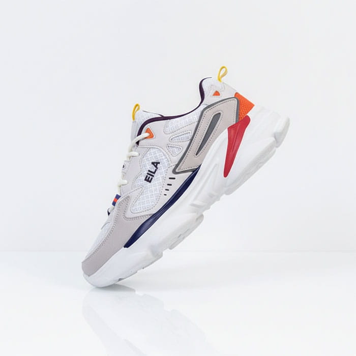 Women's sports shoes, GS, 36-41, Cream/Blue, Synthetic fibers, Rubber Sole, Sneakers, For Women