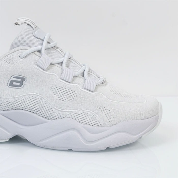 Women's sports shoes, GS, 36-41, White, Synthetic fibers, Rubber Sole, Sneakers, For Women