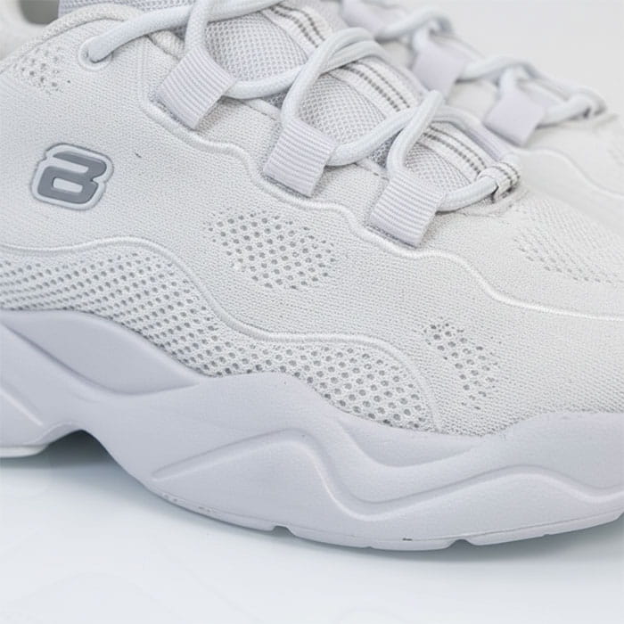 Women's sports shoes, GS, 36-41, White, Synthetic fibers, Rubber Sole, Sneakers, For Women