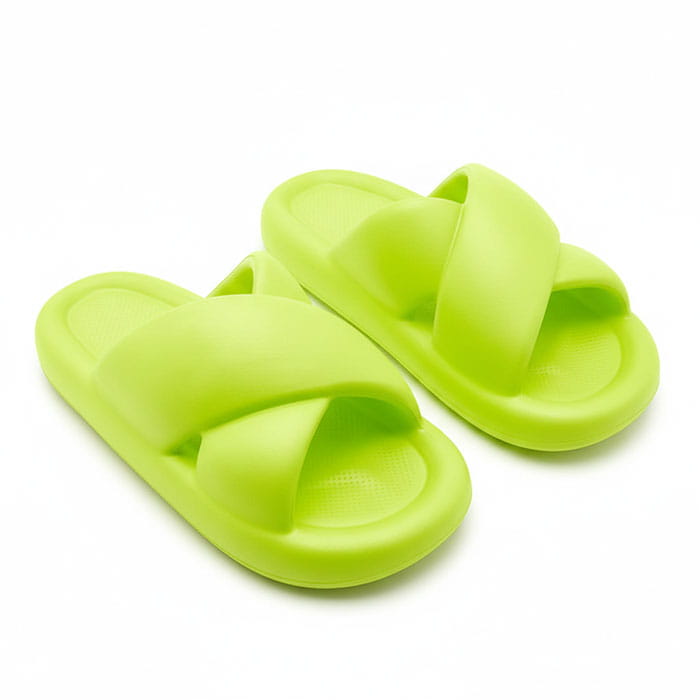 Женские тапочки, SONEX, 36-40, Фисташковый, ЭВА, Подошва ЭВА, Шлепанцы, Для Женщин
