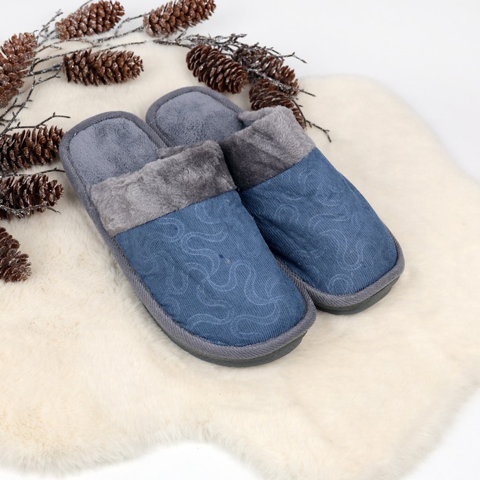 Мужские тапочки, GS, 40-45, Различные Цвета, Текстиль, Резиновая Подошва, Домашние тапочки, Для Мужчин