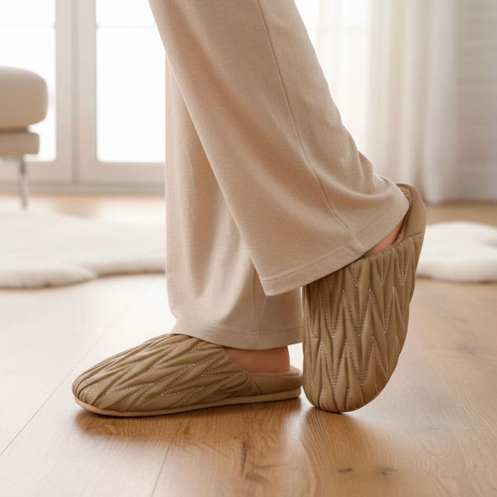 Papuci de casa dame, GS, 36-41, Diverse Culori, Fibre sintetice, Talpa Cauciucata, Papuci de casa, Pentru Femei