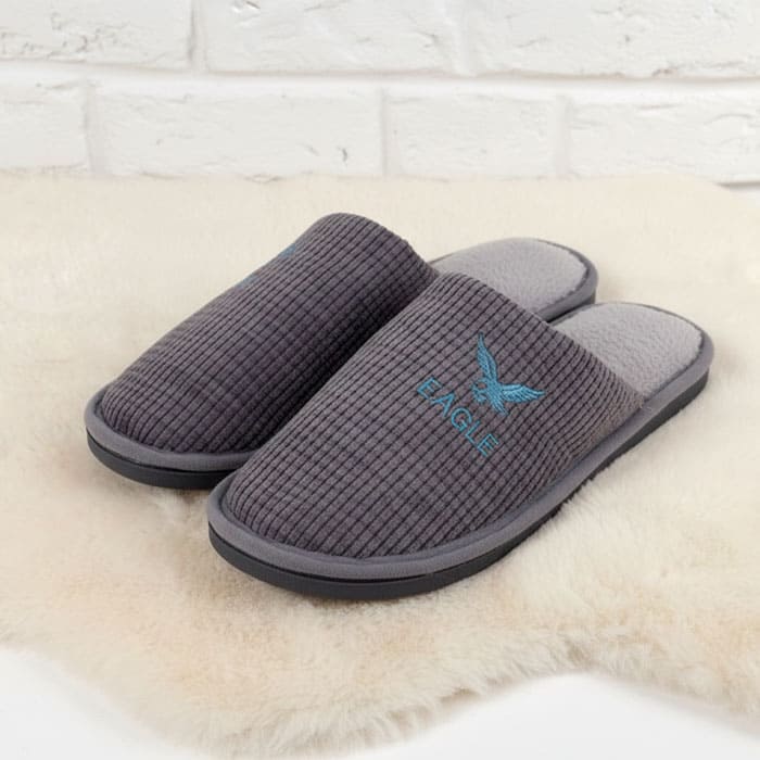 Men's slippers, GS, 40-45, Various Colors, Textile, Rubber Sole, Men's Slippers, For Men