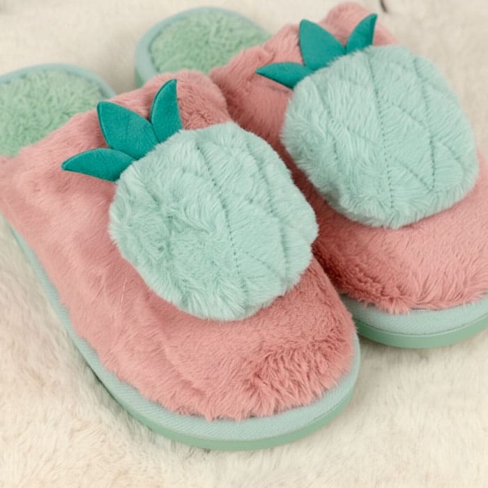 Women's room slippers, GS, 36-41, Various Colors, Textile, Rubber Sole, Slippers, For Women