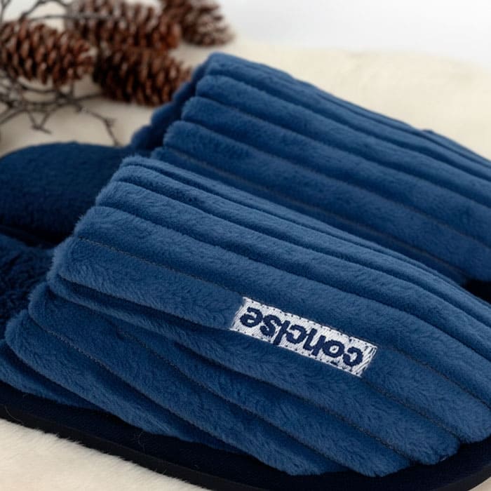 Papuci de camera barbati, GS, 40-45, Diverse Culori, Textil, Talpa Cauciucata, Papuci de casa, Pentru Barbati