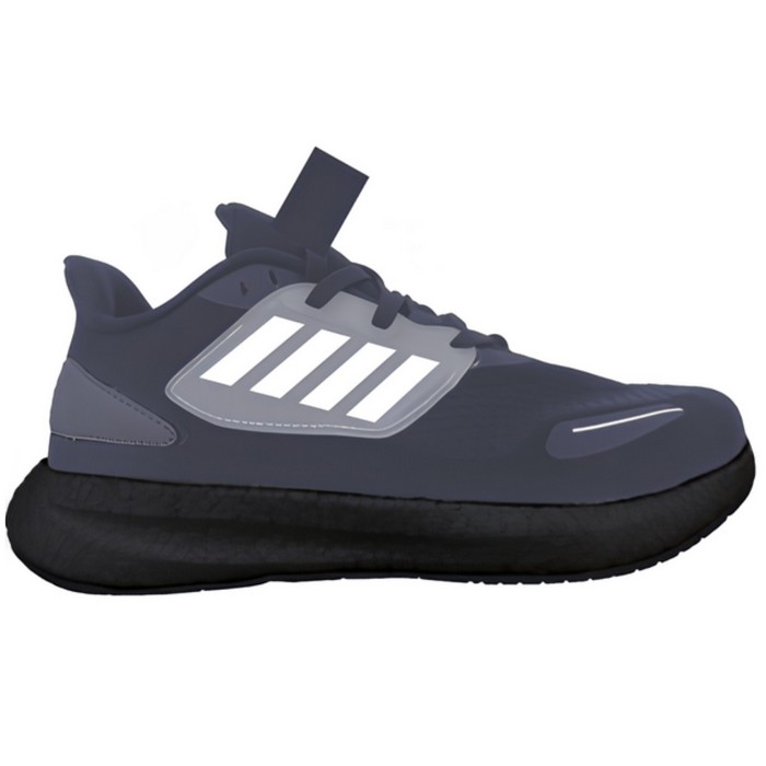 Men's sneakers, RUNNING, 40-45, Black/Gray, Textile, EVA Sole, Sneakers, For Men