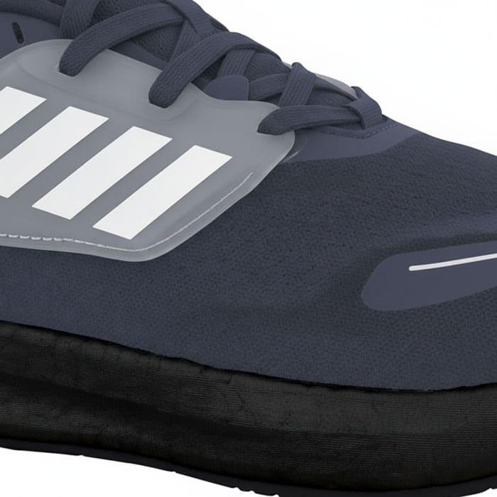 Men's sneakers, RUNNING, 40-45, Black/Gray, Textile, EVA Sole, Sneakers, For Men