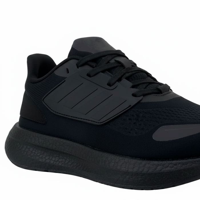 Men's sneakers, RUNNING, 40-45, Black, Textile, EVA Sole, Sneakers, For Men