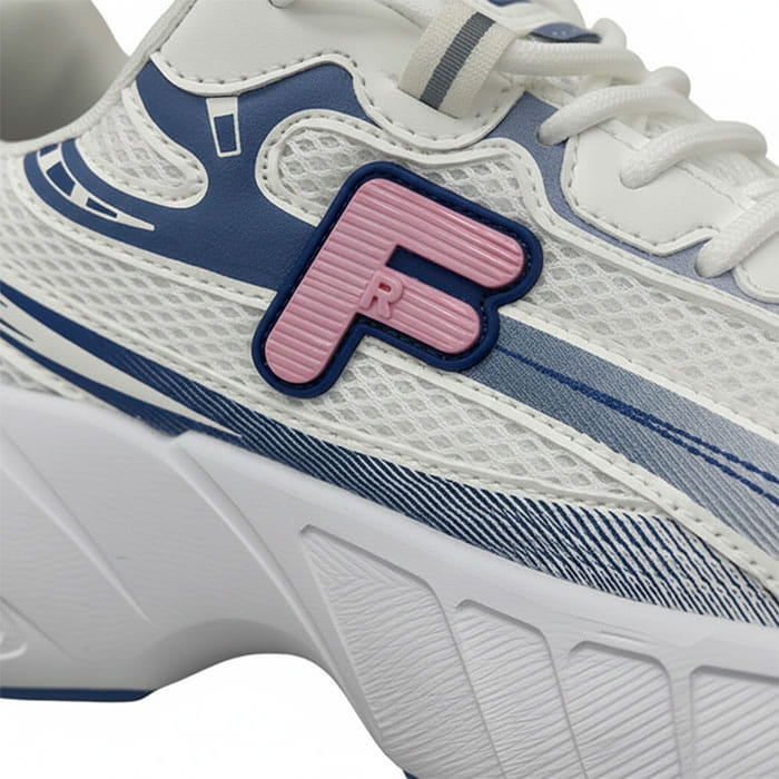 Women's sneakers, RUNNING, 36-41, White/Blue, Textile, EVA Sole, Sneakers, For Women