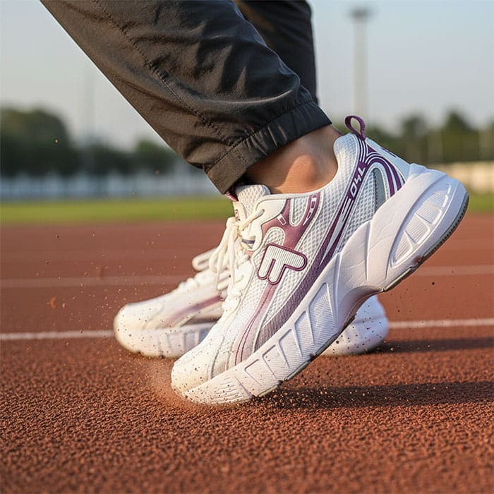 Adidasi dame, RUNNING, 36-41, Alb/Roz, Textil, Talpa EVA, Adidasi, Pentru Femei