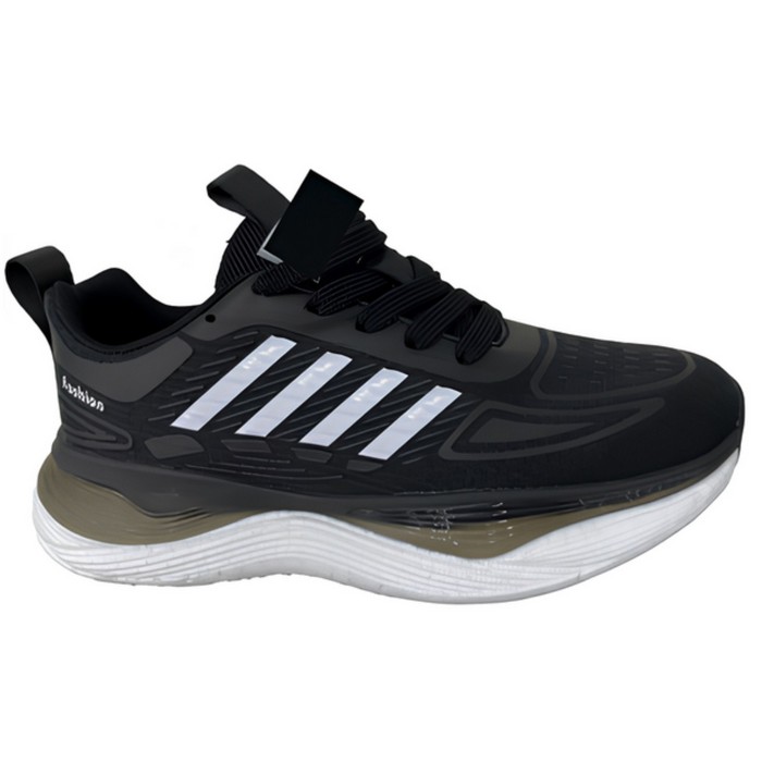 Women's sneakers, RUNNING, 36-41, Black, Textile, EVA Sole, Sneakers, For Women