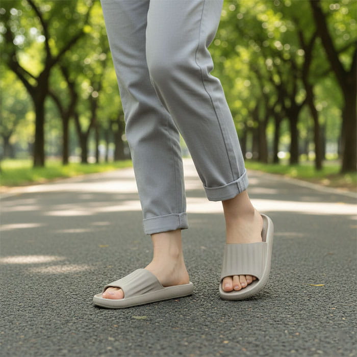 Women's slippers, GS, 36-41, Various Colors, PVC, Rubber PVC, Flip-flops, For Women